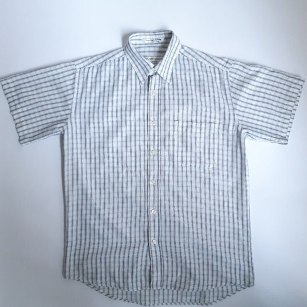 Hardy Amies short sleeved button up shirt
